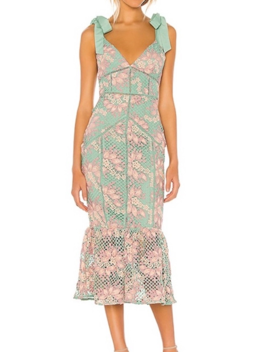 Lovers and friends Gilda midi dress size S